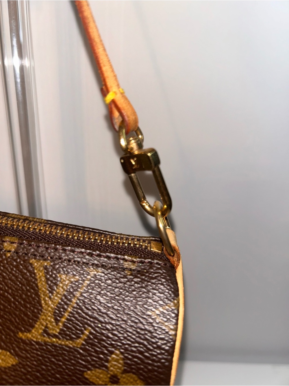 Authentic Louis Vuitton Brown Classic Monogram Mini Papillon Bag - Picture 9 of 9